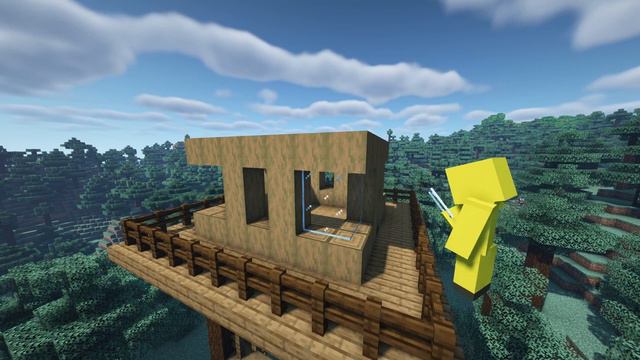 [Minecraft] Wooden Fire Lookout Tower смотреть онлайн