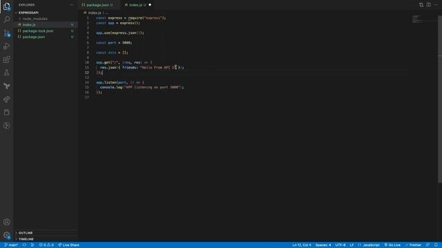 Как написать Express API на JavaScript - Rest API JS урок смотреть онлайн