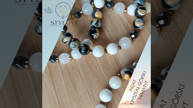 bransoletka: AGAT + KRYSZTAŁ GÓRSKI + HEMATYT + MASA PERŁOWA смотреть онлайн