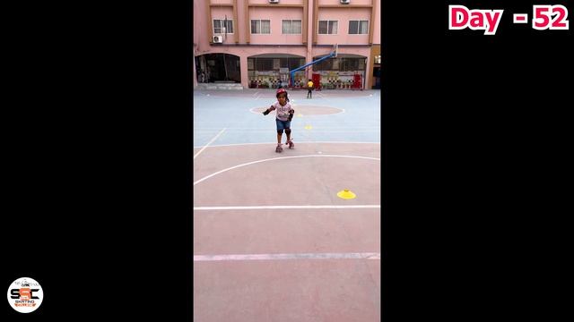 skater hinaya 4 year kids | 90 days challenge | kids skating training | skating training kids смотреть онлайн