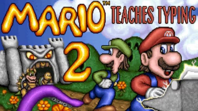 Practice - Mario Teaches Typing 2 смотреть онлайн