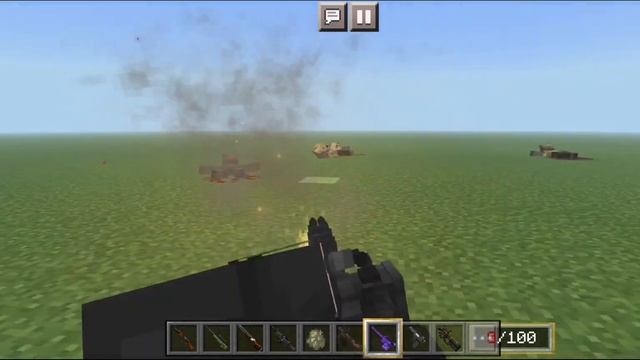 новый мод на 3D оружие для Minecraft PE смотреть онлайн
