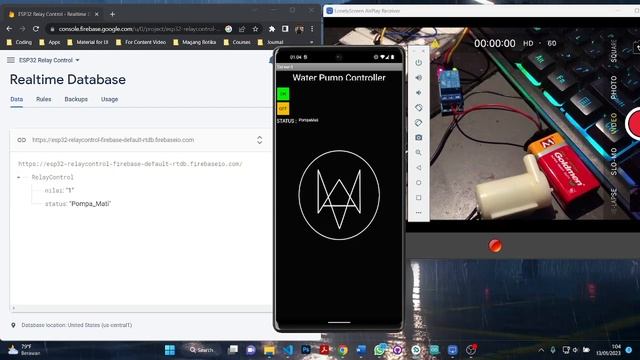 Video Singkat ESP32 FIrebase Relay Controller + MIT APP INVENTOR смотреть онлайн