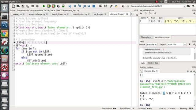 12. Element Frequency (Interview coding question) in Python смотреть онлайн