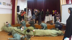 Инсценировка военной песни