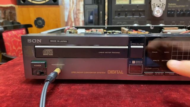 Amazing High End SONY CDP-502ES CD Player смотреть онлайн