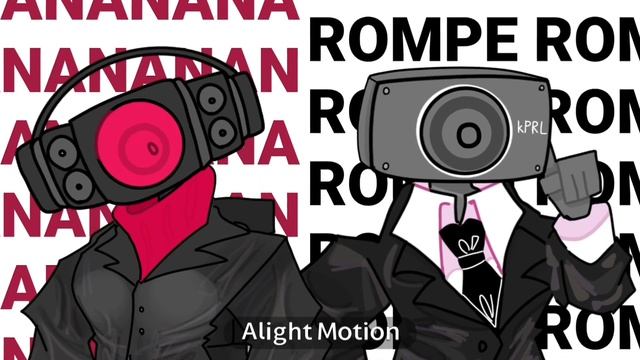 ROMPE ROMPE! X NANANANA || skibidi toilet || speaker woman ||and || speaker ||?? смотреть онлайн