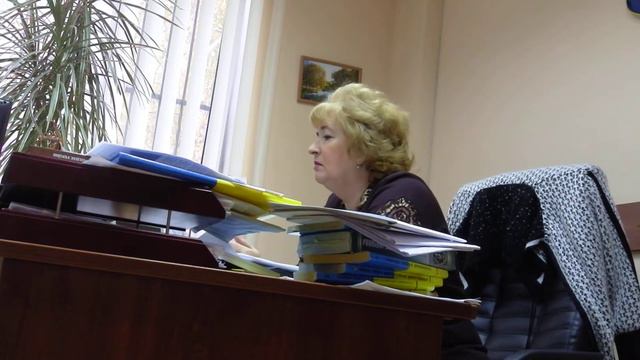 Начало заседания.