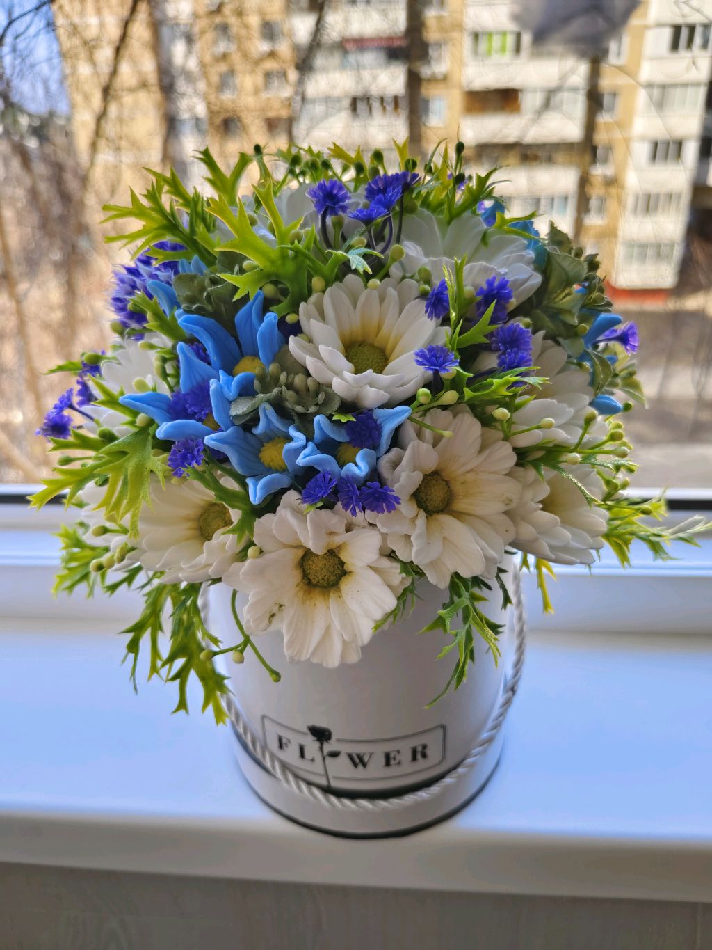 букет из мыла