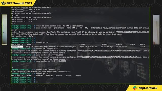 CTF Challenge #2 - eBPF Summit Day 2 2021 смотреть онлайн