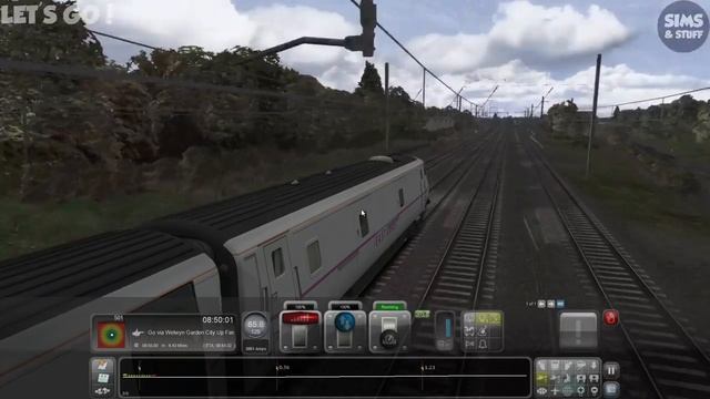 Train Simulator 2020 - ECML London To Peterborough - On Time Alteration Scenario - Class 91 смотреть онлайн