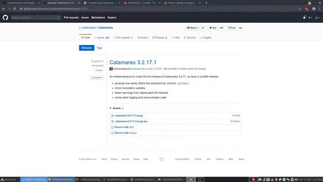ArcoLinux : 1341 PKGBUILD for calamares from Manjaro changed to github of Calamares смотреть онлайн