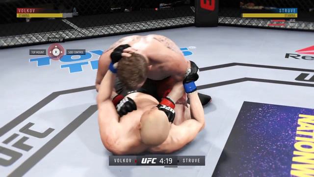 EA UFC 3: Alexander Volkov vs Stefan Struve смотреть онлайн