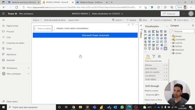 POWER AUTOMATE: FLUXO PARA EXTRAIR DADOS DO POWER BI PARA UMA PLANILHA смотреть онлайн