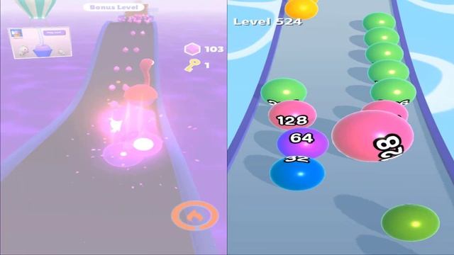 Satisfying Mobile Games 2023 - Giant Rush, Ball Run 2048, Going Balls, Sandwich Runner, Pop It... смотреть онлайн