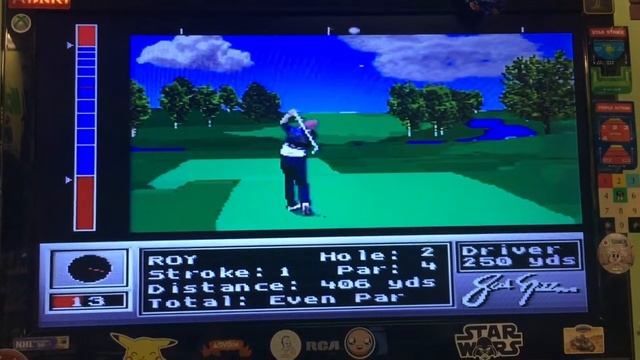 Raging Roy Plays Games - Episode 5: Jack Nicklaus Golf SNES смотреть онлайн
