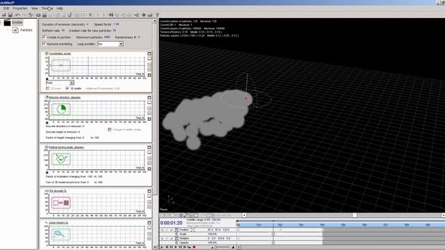 Magic Particle 3D - Interface: Timeline смотреть онлайн