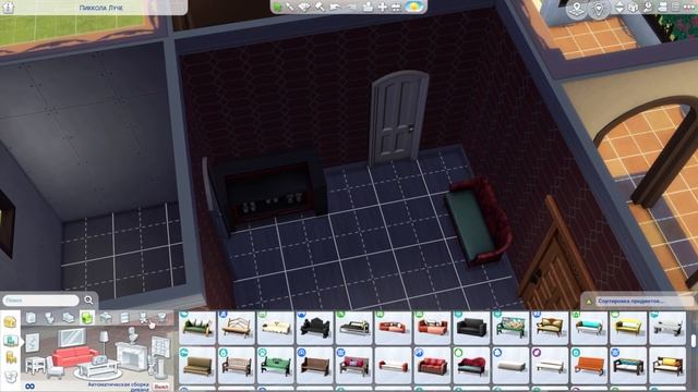ДОМАШНЯЯ ПИЦЦЕРИЯ ? в Sims4 (NO CC)