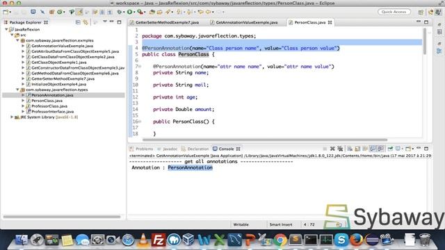 Tutoriel Java Réflexion : 40 - Gestion des annotations partie 2 смотреть онлайн