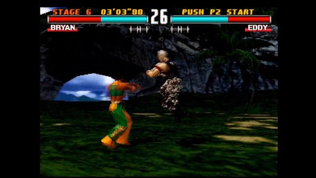 TEKKEN 3 Bryan Fury real arcade gameplay Namco System 12 HD 60 FPS смотреть онлайн