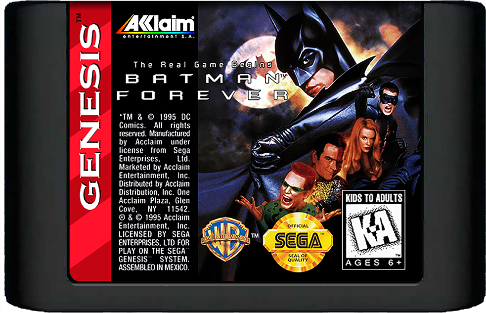 Batman Forever ( Бэтмен навсегда ) sega обзор игра очень похожа на первые части мортол комбат смотреть онлайн