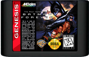 Batman Forever ( Бэтмен навсегда ) sega обзор игра очень похожа на первые части мортол комбат