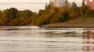 Болотоход 13 л.с., 31,9 км/час., самодельный винт 8х4».