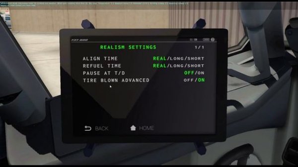X-Plane 11 - Zibo 737-800 Tablet Tutorial
