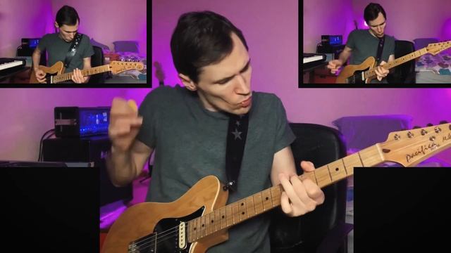 #Guitar Запись трека за пару часов в домашних условиях. Рок гитара. смотреть онлайн