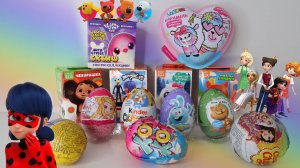 MIX Сюрпризов. Распаковка 2024. Леди Баг, Винкс, Чебурашка, Мими мишки, Царевны, Смешарики, киндер