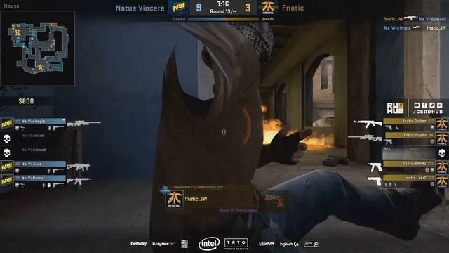?S1MPLE РАЗНОСИТ FNATIC; ПЕРВАЯ ПОБЕДА NAVI НОВЫМ СОСТАВОМ CS:GO смотреть онлайн