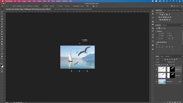 New Neural Filter: Harmonize in Photoshop 2022! Perfect for easy composites!! смотреть онлайн