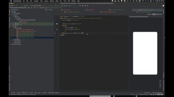 Kotlin customize color theme switch button tutorial | switch kotlin android | switch kotlin example