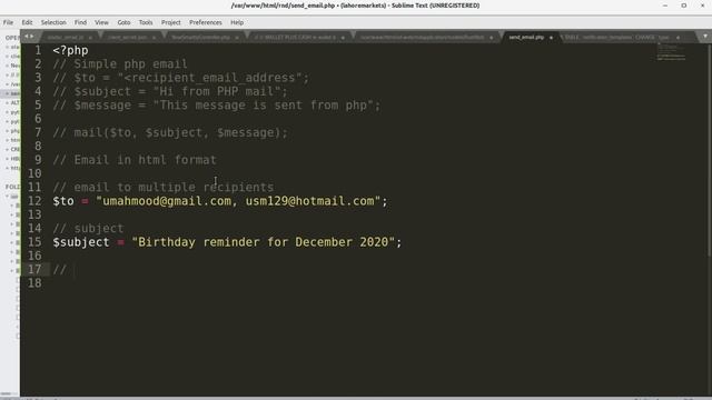 How to send email using PHP смотреть онлайн