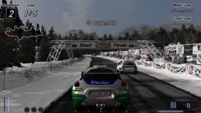 Nürburgring on snow смотреть онлайн
