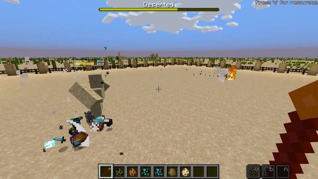 Deserted VS Bosses in mango mod,Twilight Forest, Cataclysm | Minecraft смотреть онлайн