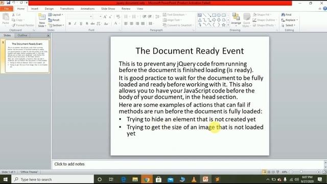 Document. ready Function in JQuery | what is document ready function | why we use it | Jquery lec 4 смотреть онлайн