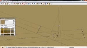 Забор в SketchUp. Декоративные элементы столбов. Эскиз для наглядности.