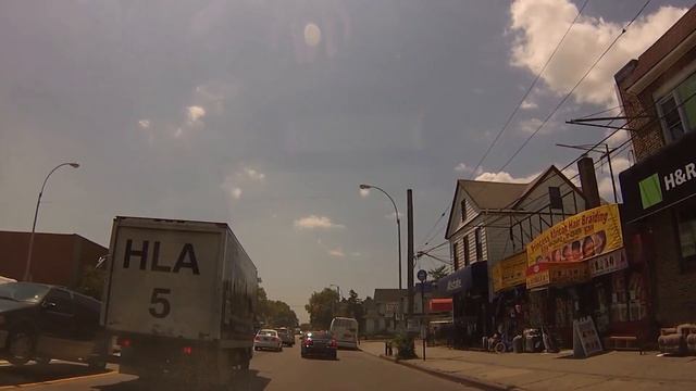 Canarsie, Brooklyn NY - Drive Through Breukelen Area, Flatlands Ave, Remsen Ave