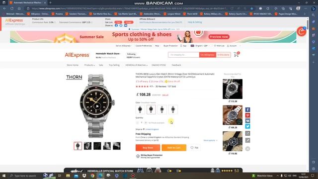 AliExpress Summer Sale 2023. My 12 Watch Picks :) смотреть онлайн