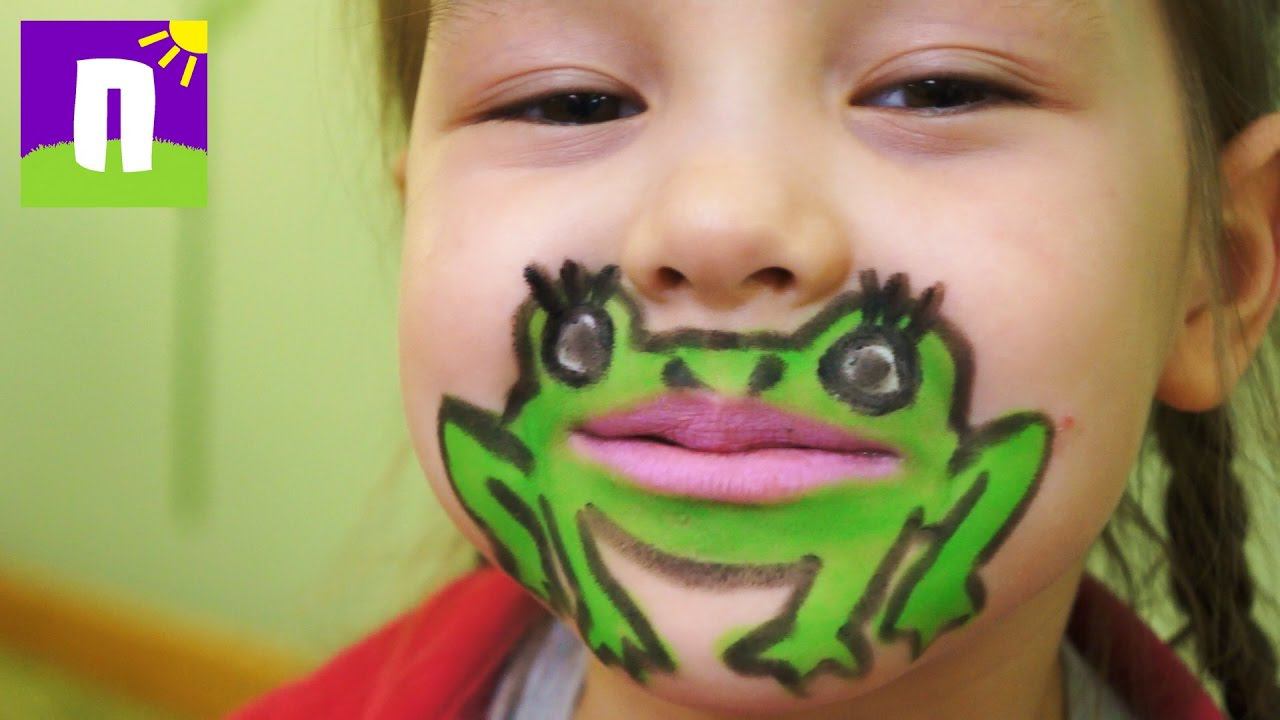 Аквагрим для детей своими руками / Рисунки на лице смотреть онлайн