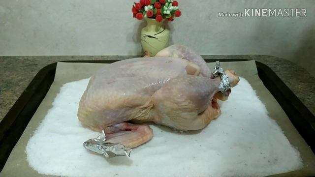 КУРИЦА НА СОЛИ/Лёгкие рецепты ? смотреть онлайн