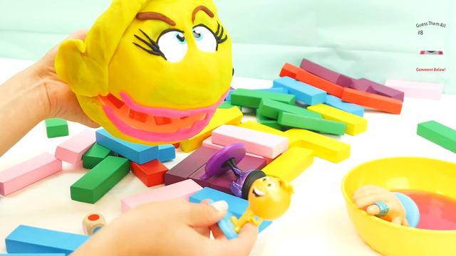 Emoji Movie Jenga Tower Game w Gene, Hi-5, Jailbreak, Drill N Fill Smiler! Learn Colors, Blind Bags смотреть онлайн