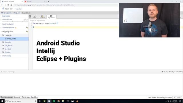 Programming Fundamentals with Kotlin 1-2: How To Run The Examples | SEE NOTE IN DESCRIPTION BOX смотреть онлайн