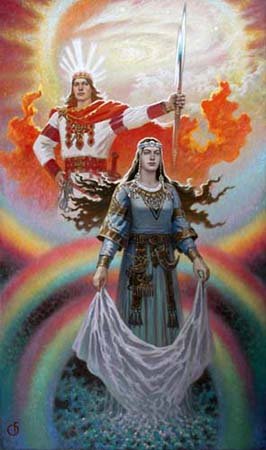 БОГИНЯ КОСТРОМА ОБЕРЕГАЕТ  БРАК РИТУАЛ ДЛЯ ВСЕХ  ВЕДЬМИНА ИЗБА  ИНГА ХОСРОЕВА.mp4