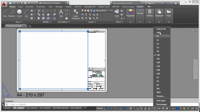 How To Use AutoCAD Tutorial #7 - AutoCAD Template - with MASS смотреть онлайн
