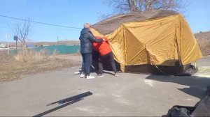 обзор палатки мир 2905 (mimir 2905)