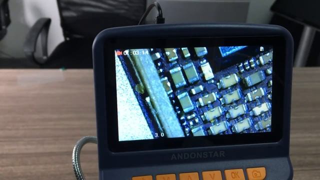 Цифровой видео микроскоп Andonstar с Алиэкспресс. смотреть онлайн