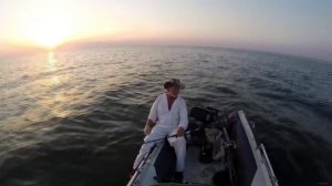 Квочение сома на Цимлянском водохранилище. Юрий Философ .2015г.