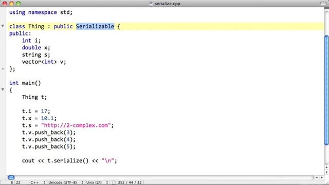 2-Complex Video Tutorial: Serializable смотреть онлайн